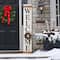 Glitzhome® 5ft. White Welcome Wood Porch Sign with 4 Changeable Wreaths